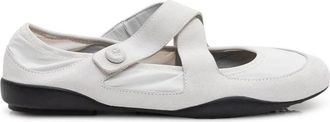 Tory Burch Romy Sport Mary Jane - Dames - Ballerinas - Wit - 40 EU - Nylon - Schoenen