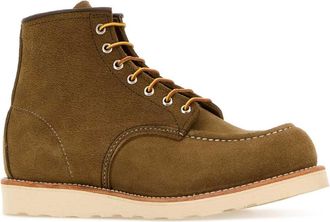 Red Wing Shoes Mens Boot Brown Suede