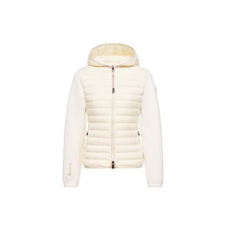 Moncler Moncler Padded Zip-up Hoodie, Women, White, Size: Xs