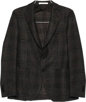 Tagliatore Blazers, male, Brown, 2XL, Tagliatore Jackets Brown