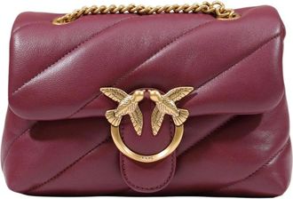 Pinko Love Puff Mini - - Bags - Donna - Rosso - ONE SIZE