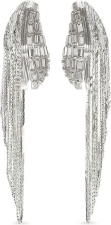 Tory Burch Orecchini Runway con catena - Argento