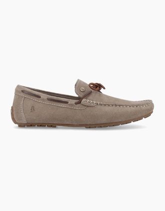 Hush Puppies Mens Hush Puppies REUBEN BOAT SHOE Mens Boat & Deck Shoes Taupe - Brown - Size: 10