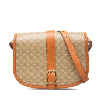Celine Pre-owned Celine Macadam Coated Canvas Crossbody Ladies VSNCB5Q9S2CM3Z9A