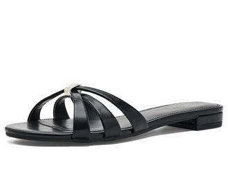 Calvin Klein Petula Womens Sandals Black : 9.5 M, Faux Leather