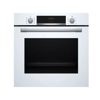Bosch Horno Multifunci&oacute;n Empotrable De 71 L Y 60 Cm Con Acabado Ecoclean, Blanco - Hba553bv3f - Bosch