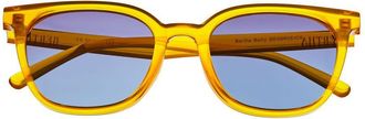 Bertha Sunglasses Ladies Yellow Round Sunglasses BRSBR051C6