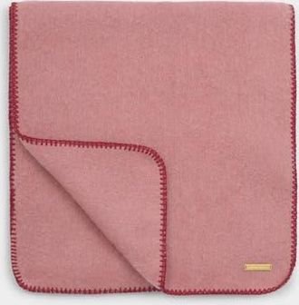 Katie Loxton Whipstitch Scarf in Dusty Pink at Nordstrom