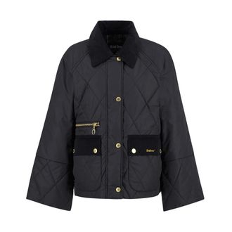 Barbour Jassen, Dames, Zwart, 3Xl, Gewatteerde Zwarte Jas voor Vrouwen