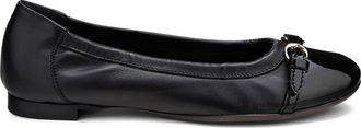 AGL Monika Cap Toe Ballet Flat in Black at Nordstrom, Size 43.5