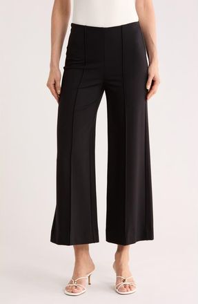 Nordstrom Rack Wide Leg Ponte Pants in Black at Nordstrom Rack, Size X-Large