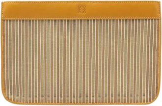 Loewe Pre-owned Clutch bag- Pouch - Dames - Vintage Clutch - Veelkleurig - ONE Size - Leer - Vintage