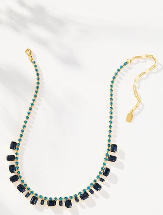 Elizabeth Cole Glacia Crystal Necklace