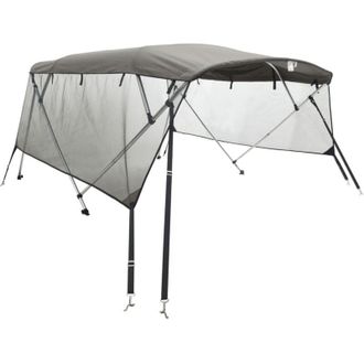 vidaXL Vidaxl Toldo Bimini 4 Arcos Con Paredes Laterales De Malla