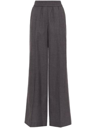 Brunello Cucinelli Pantaloni a gamba ampia - Grigio