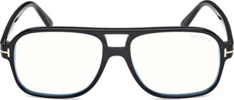 Tom Ford Eyewear Occhiali da sole 296 modello navigator - Nero