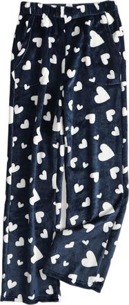 Generic Pajamas Pants Womens Pyjama Bottoms Soft Ladies Plaid PJs Bottoms Casual Lounge Pants for Sleeping Trousers with Stretch Drawstring and Pockets Dark B