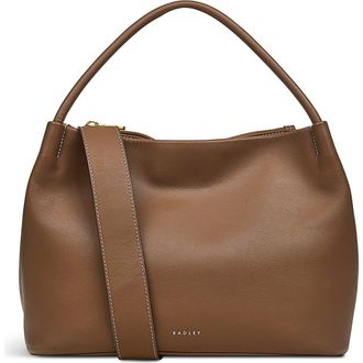 Radley London Ivydale Road Medium Ziptop Satchel Bag in Saddle at Nordstrom