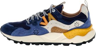 Flower Mountain Yamano 3 Sneakers - Heren - Outdoorschoenen - Blauw - 42 EU - Leer - Fitness
