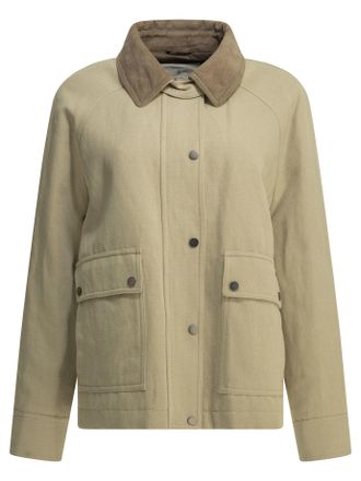 Brunello Cucinelli Giacca Brunello Cucinelli in cotone leggero e lino