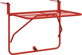 vidaXL Mesa De Balc&oacute;n Acero Dorado 60x40 Cm Vidaxl