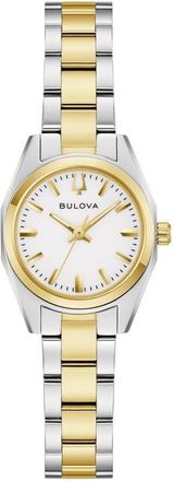 Bulova Surveyor Two-Tone Bracelet Watch, 22.7mm at Nordstrom