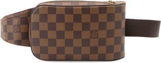 Louis Vuitton Brown Damier Canvas Ebene Damier Canvas Sling Bag (Pre-Owned)