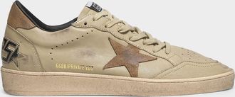Golden Goose Men & apos;s Ballstar Leather Low-Top Sneakers