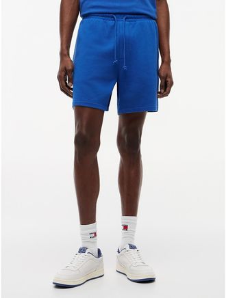 Tommy Hilfiger Mens Tommy Jeans Garment-Dyed Beach Short - Blue - L