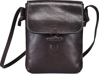 OLD TREND Ixia Genuine Leather Minimal Everyday Crossbody in Taupe at Nordstrom