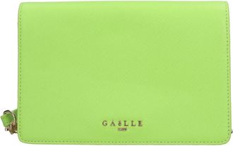 Ga&euml;lle Paris Faux Leather Bag - Dames - Portefeuilles - Groen - ONE Size - Leer - Accessoires