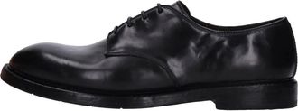 Premiata King Lace-Up - Heren - Nette schoenen - Zwart - 44 EU - Leer - Schoenen