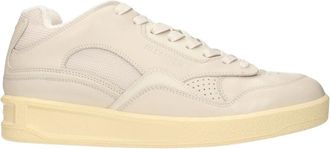 Jil Sander Sneakers in Pelle Low-top - - Shoes - Uomo - Beige - 41 EU