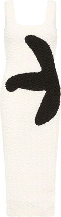 Rebecca Vallance Kiyo knit midi-dress - women - Polyester/Acrylic/Elastane - 6 - White