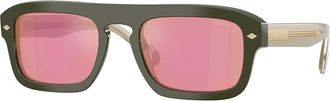 Vogue Eyewear VO5620S 3217F6 Mens Sunglasses Green Size 53