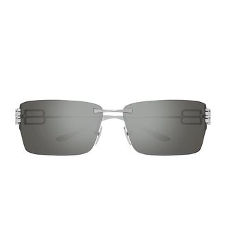 Balenciaga Sunglasses Bb0485 Sa 003 Ruthenium/Silver Unisex