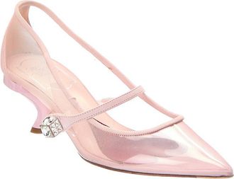 Roger Vivier Sheer Leather Pump