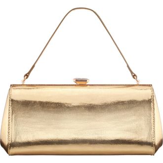 Nina Delsie-D Clutch in Gold at Nordstrom