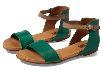Miz Mooz Alanis Womens Sandals Emerald : EU 36.5 (US Womens 6.5) B - Medium, Leather
