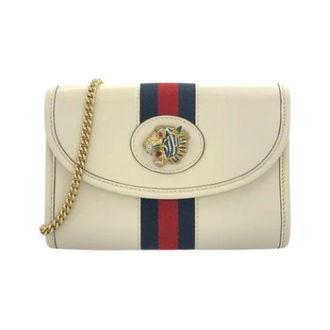 Gucci Pre-owned Mini Bags, female, White, Size: ONE SIZE Pre-owned Vintage Mini Shoulder Bag