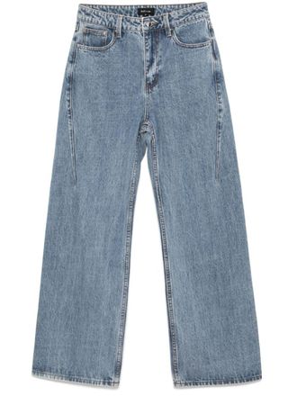 Tout à Coup wide-leg jeans - Blue