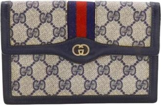 Gucci Pre-owned Vintage Portemonnee - Dames - Vintage Accessoires - Veelkleurig - ONE Size - Vintage