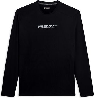 Freddy T-shirt slim manica lunga con fit tecnico