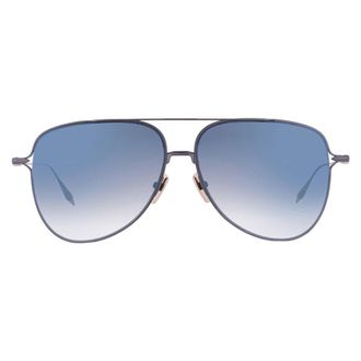 Dita Eyewear Moddict Blue Gradient Mirror Pilot Unisex Sunglasses DTS144-A-03 63