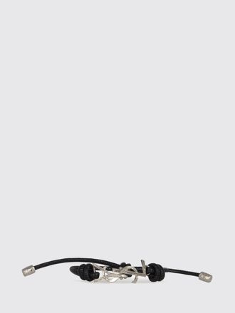 Saint Laurent Bracciale Cassandre Saint Laurent in pelle ed ottone