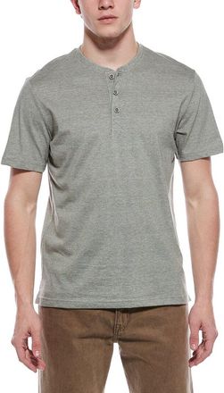 Weatherproof Vintage Weatherproof Vintage Sueded Micro Stripe Henley T-Shirt