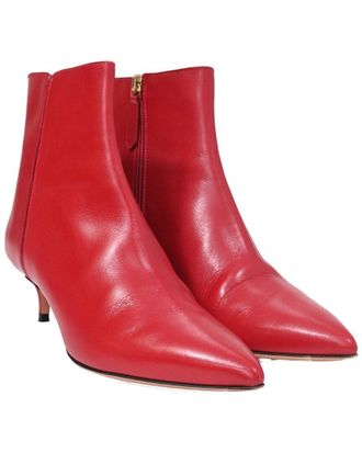 Altuzarra Womens Leather Quant Kitten Heel Bootie (Authentic Pre-Loved)