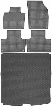 OEM Volvo Xc90 Ii Suv Desde Mayo De 2015. Juego De Alfombrillas De Goma Para Coche + Alfombrilla Para Maletero