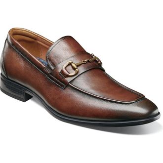 Florsheim Zaffiro Mock Toe Bit Loafer in Brown at Nordstrom, Size 10.5