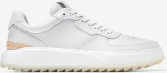 Cole Haan Mens GrandPr&oslash; Crossover Waterproof Golf Shoes - White Size 10.5